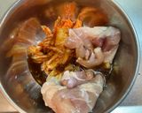 【糖尿病】鳥ももキムチ　236kcal作り方5写真