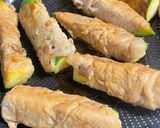 ご飯がすすむ♪ズッキーニの豚肉巻き♡甘辛照り焼き作り方5写真