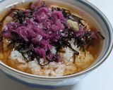 5分でできる柴漬けと塩昆布のお茶漬け作り方3写真