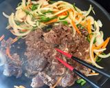 コストコのプルコギで焼きうどん作り方2写真