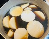 魚を炊いた残った煮汁で大根炊いたん作った作り方4写真