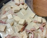 高野豆腐のピスタチオクリーム煮😻作り方6写真
