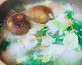 鍋の素＆鍋野菜セット●鶏肉＆豆腐の白湯鍋作り方1写真