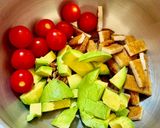 丸天☆アボカド☆クリチ☆ミニトマトの納豆麹和え②作り方6写真