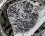 生の生海苔サンドイッチ ワサビバター作り方3写真