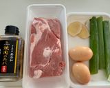 焼肉の生だれで大人気チャーシューエッグ丼作り方2写真