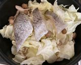 タラとキャベツのレモン麹蒸し🍋作り方5写真