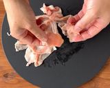 とんこつラーメン風♪豚ネギ塩そうめん作り方1写真