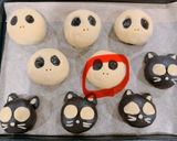 キャワイイ🎃ハロウィン👻ジャックメロンと黒猫🐈⬛作り方18写真