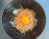 すき家の鶏そぼろ丼♪完全再現作り方3写真