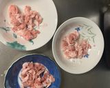 さっぱり洋風ごま素麺汁味根菜茄子甘酢酢豚作り方3写真