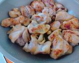 *鶏もも肉と大葉のにんにく照り焼き*作り方4写真