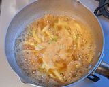 かきたまチキンうどん作り方5写真