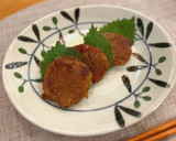 蓮根だけ＊もっちもち甘辛蓮根もち作り方5写真