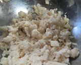 鶏もも肉とカニ足かまぼこのハス蒸し作り方2写真