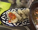 ウズベキスタン♡春巻の皮で蒸し餃子ハスブ作り方12写真