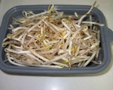 ゆかりで簡単梅風味鶏肉もやしナムル作り方2写真