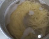 おろしポン酢と柔らか鶏むね肉のパスタ作り方4写真