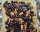 やみつき。佃煮チーズトースト作り方2写真