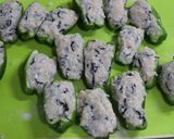 鶏ひきで☆ピーマンの肉詰めの甘酢照り焼き作り方3写真