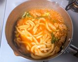 激辛チゲ風うどん作り方6写真