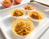 お弁当に!レンジで簡単!お手軽ハムエッグ作り方6写真