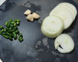 シャキシャキ玉葱のプッタネスカ・オムレツ作り方2写真