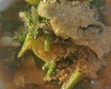 葉っぱのお味噌汁作り方2写真