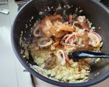 スルメイカとえびのアンチョビペペロンチーノ作り方6写真