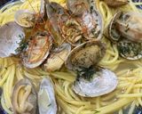 炊飯器で楽スープパスタ!鯛のアラとアサリ作り方6写真