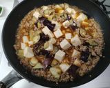 玉ねぎ麹の麻婆茄子豆腐作り方5写真