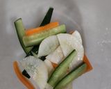 ホエー活用野菜の浅漬け作り方2写真
