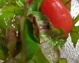 玉ねぎ麹ドレッシングでサラダ作り方4写真