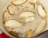 栄養満点♪豚ひき肉とニラの中華スープ作り方3写真