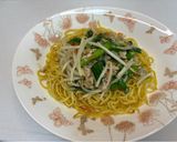 肉味噌消費レシピニラともやしのかた焼そば作り方10写真