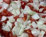 トマトと新玉ねぎのオーブントースター焼き作り方4写真