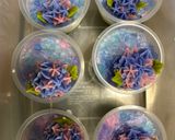 季節ゼリー*甘い紫陽花の花が咲きました♡作り方23写真