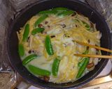 海老スナップエンドウレモンクリームパスタ作り方4写真