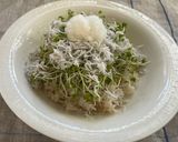 ブロッコリースプラウトと釜揚げしらすの丼作り方4写真