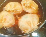 油揚げ卵入り茶巾煮♫作り方5写真