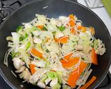 超簡単！ご飯がすすむしっかり味の野菜炒め作り方3写真