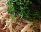 梅干と納豆の時短パスタ作り方6写真