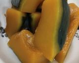 つるなしかぼちゃやっこ！！ついに食べるよ！煮作り方6写真