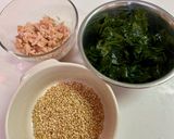 食物繊維たっぷり♪きのことツナのわかめごはん✨作り方6写真