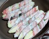 今夜の夕飯ナスと大葉の豚バラ巻き作り方7写真