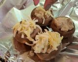 トースターでツナと椎茸のチーズ焼き作り方4写真