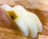 梨スティック✳︎最後まで美味しく食べよ♪作り方3写真