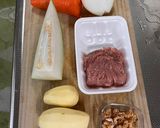 夏バテ防止に🍉中華風とうがんスープ作り方1写真