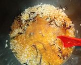 焼肉の生だれでネギ豚カルビの炊き込みご飯作り方5写真
