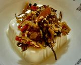 梅ポン生姜の納豆麹②の冷奴！作り方1写真